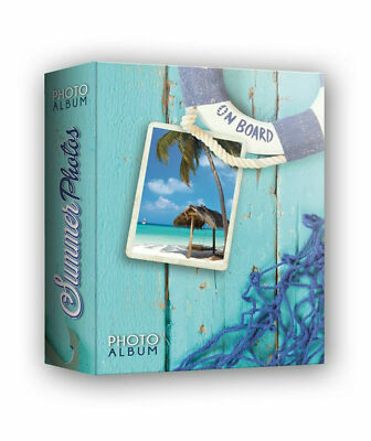 Album Fotografico Bambini 10x15 Cm - 100 Tasche, Copertina Lino, Design Pescare - Foto 9