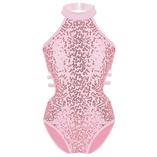 Kid Girls Unitard Ballerina Bodysuit Class Rompers Gym Leotard Ballet Outfits - Picture 41 of 81
