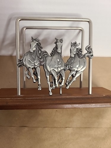 napkins holder 3 Horse's in gallop - Picture 2 of 9