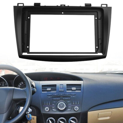 For Mazda 3 2010-2013 Car Stereo Radio Fascia Panel Trim Double 2 Din Frame