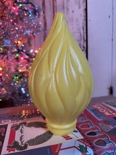 Blow Mold Flame Top For Vintage Union Candles TPI And Others Christmas Halloween