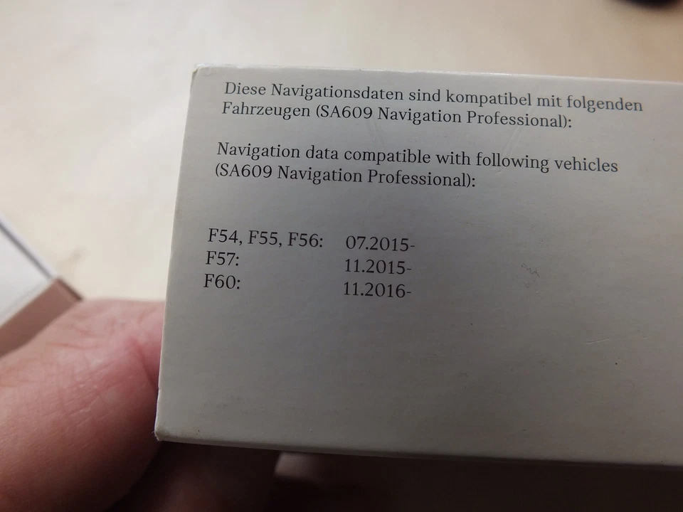 New Genuine BMW MINI Digital road map update Europe Evo 2019-2 65902471154 MN15 - Image 3 of 4