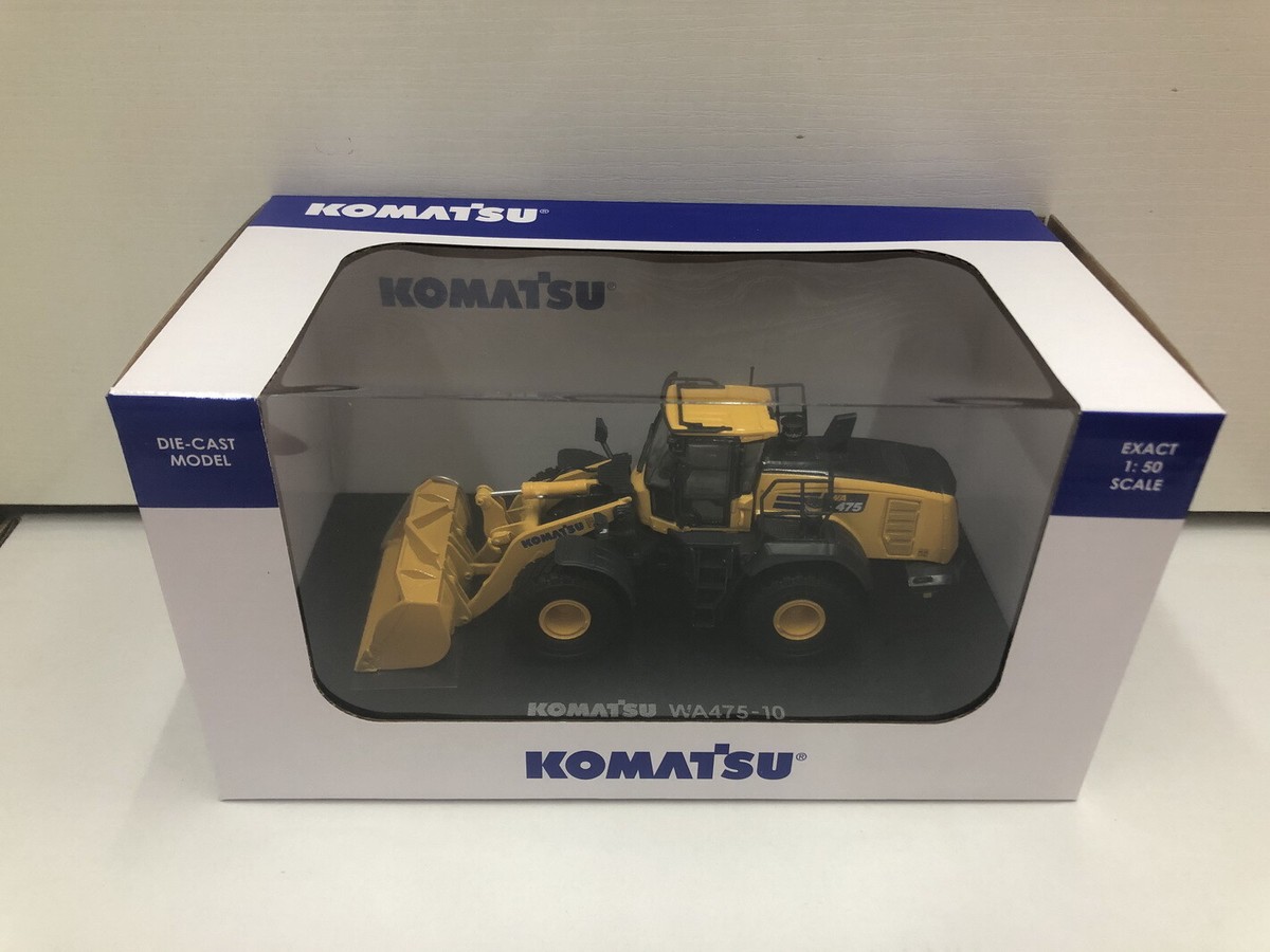 Universal Hobbies 1/50 Komatsu WA475-10 Wheel Loader DieCast
