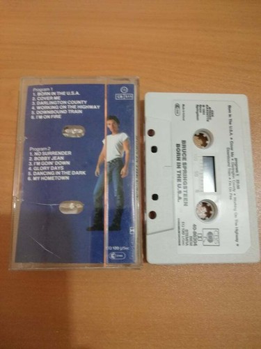 BRUCE SPRINGSTEEN - BORN IN THE USA - CASSETTE TAPES - Picture 3 of 3