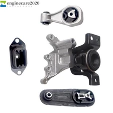4pc Motor Mount Kit Set for 13-19 Nissan Sentra 1.8L Engine - Auto Transmission