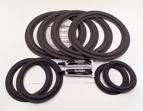 Infinity Crescendo CS 3009 Complete Refoam Kit - Speaker Repair - FREE SHIPPING! - 第 1/2 張圖片