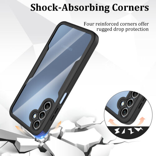 For Samsung Galaxy A15 5G Full Case Rugged Phone Cover Built-in Screen Protector - Picture 24 of 65