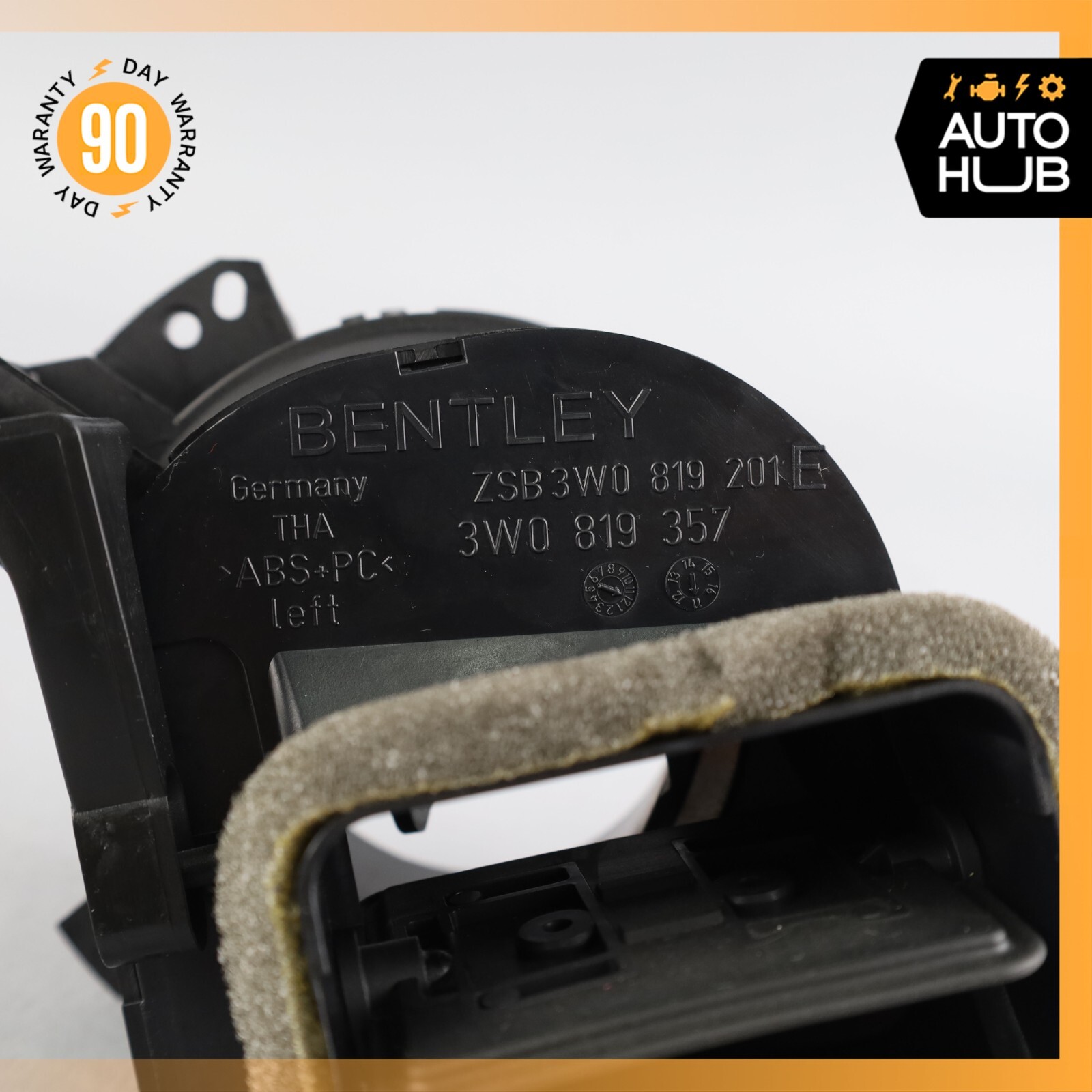 03-12 Bentley Continental GTC GT Dash AC A/C Air Vent Grill Left Side OEM 71k