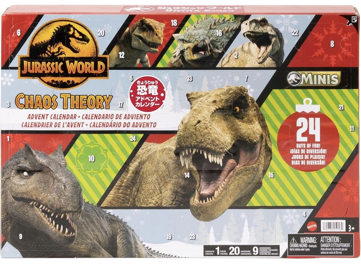 Mattel] JURASSIC WORLD Survival Mission Dinosaur Advent Calendar