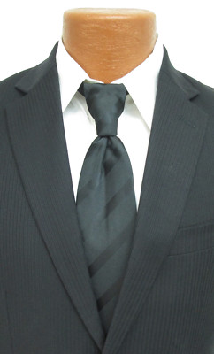 Smoking Ragazzo Taglia 6 Perry Ellis Madison Nero Con Pantaloni - Usato In Ottime Condizioni