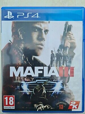 Mafia III 3 Playstation 4 PS4 Good Condition F PS5 Compatible