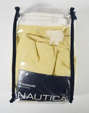NEW Nautica Shelford 100 Cotton Standard Pillow Sham in Marigold 20" X 26"