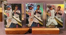 2019 Topps Gold Label Class 1 Black & Base + Class 2 #7 Ronald Acuña JR. Atlanta