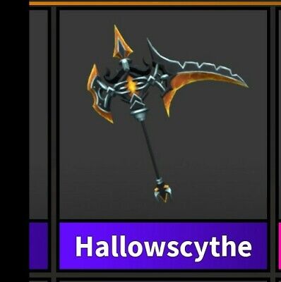 Mm2 Set Bundle 🌙 HALLOWEEN SET ELDERWOOD HALLOWSCYTHE BATWING ALL IN  PICTURE