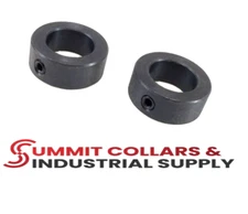 5/16” bore Set Shaft Stop Collar - Black Oxide Finish (Qty 2)