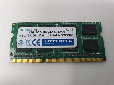 DELL XPS L502X Arbeitsspeicher RAM 4GB DDR3 PC3-12800 Hypertec H2P64AA-HY Original