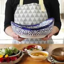 Fruit Bowl, Ceramic Pottery Kitchenware By Latin Nomad