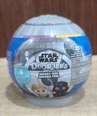 Sealed Disney Star Wars Doorables Galaxy Peek Collectible Blind Ball (4)Figures