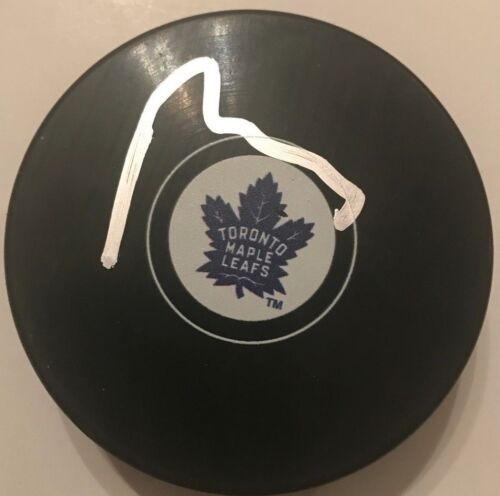 TOMAS PLEKANEC SIGNED TORONTO MAPLE LEAFS PUCK W/CASE COA - Picture 1 of 1