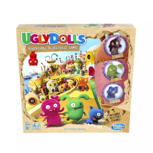 UglyDolls Adventures in Uglyville Board Game Ages 6+ Hasbro 2-4 Players