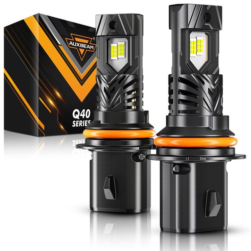 2x AUXBEAM HB5 9007 LED Headlight Bulbs KIT High Low Beam 6500K White F18 GX Q40 - Picture 18 of 19
