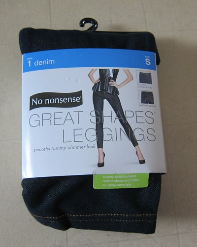 No Nonsense Great Shapes Denim Leggings For Women Sz S - NWT