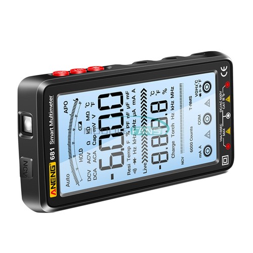 ANENG 683 682 681 Digital Multimeter AC/DC Capacitance Meter Diode Tester Tool - Picture 6 of 48
