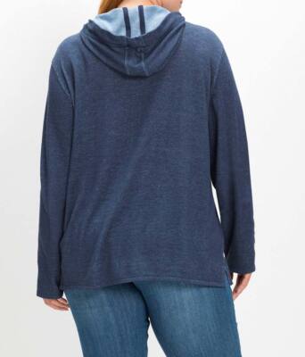 Kapuze Sheego Damen Pullover SHEEGO Damen Pullover Kapuze Und