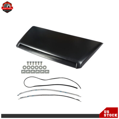 Fit For 2014-2019 2020 2021 Toyota Tundra Black Hood Scoop Bulge