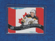 2020-21 Upper Deck Hockey NHL Worldwide # WW-29 Brad Marchand