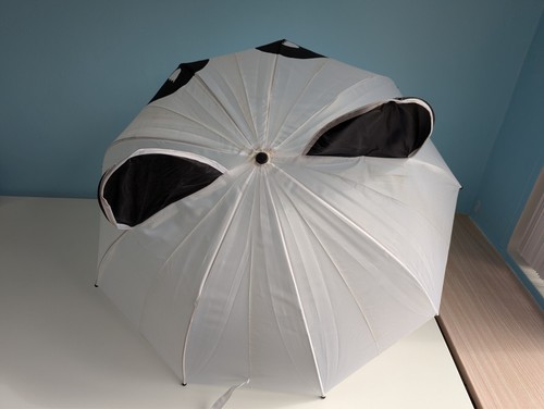 Children's 3D Umbrella - Panda with ears! - Great condition - Picture 3 of 7