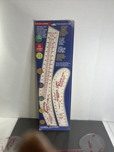 Lot B-Oleyar Designers Curve Inseam Hip Crotch Curves Sewing Alterations 2 New - Picture 9 of 9