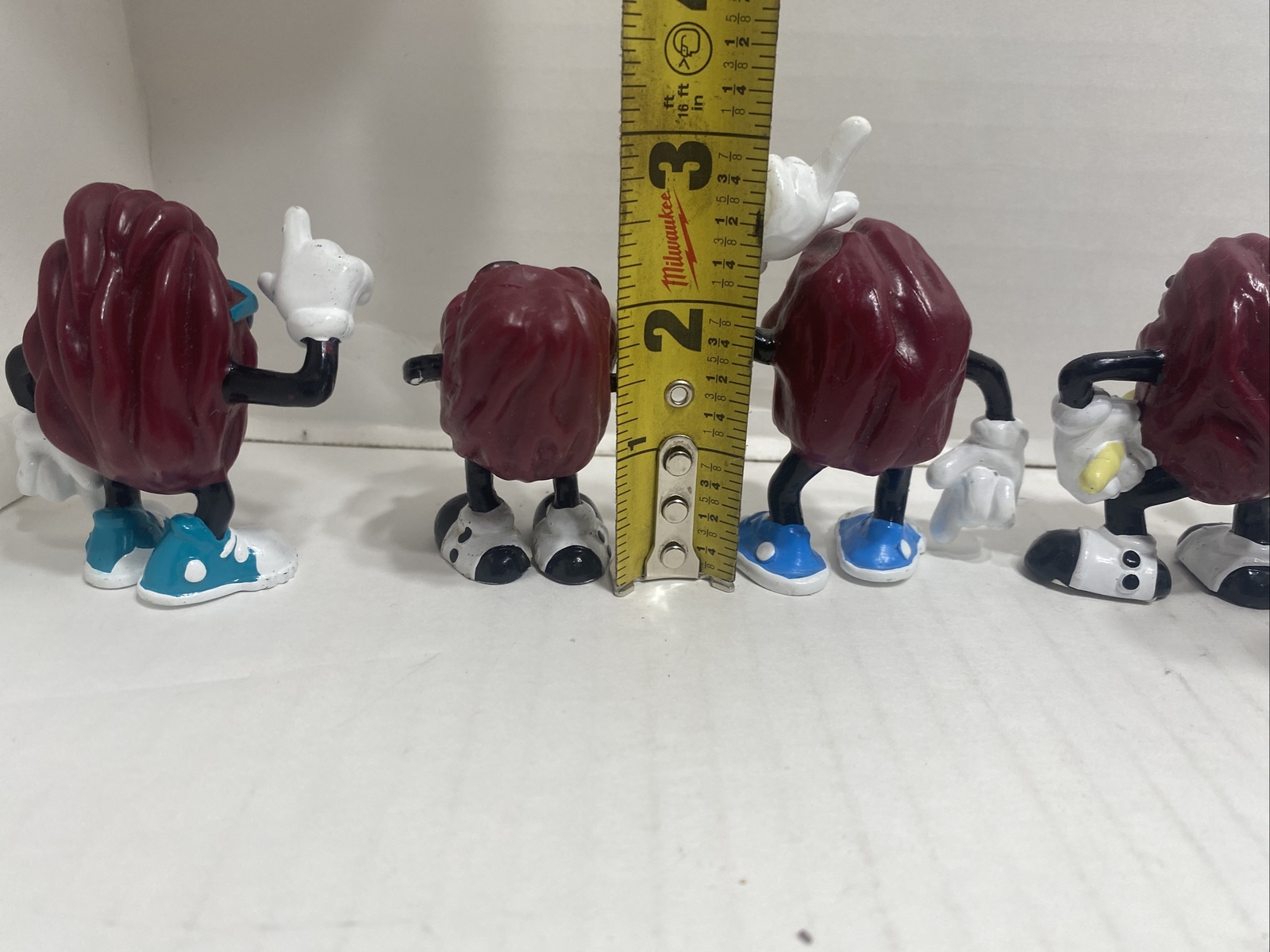 Singing Rasions 1987/88 California Raisins Lot of 9 Singing & Dancing Figures Vintage ...
