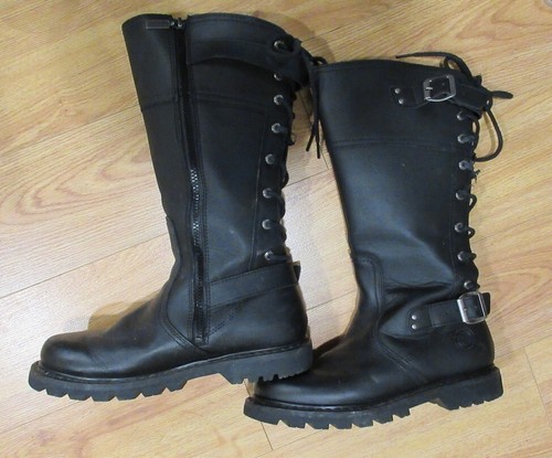 Milwaukee 10C Motorcycle Clothing Company MB255 Dream Girl 12" Leather Boots - Picture 2 of 21