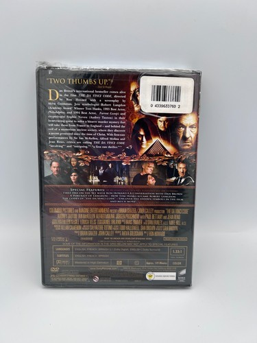 The DaVinci Code (DVD-2006), 2-Disc Set, Brand New, Factory Sealed - Picture 2 of 3