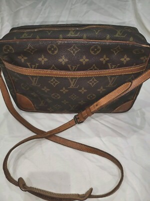VINTAGE LOUIS VUITTON MALLETIER SHOULDER BAG PURSE
