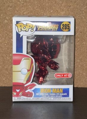 FUNKO POP MARVEL AVENGERS INFINITY WAR IRON MAN #285 NEW VINYL