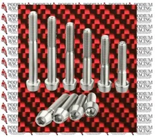 M6 TITANIUM SILVER TAPER ALLEN HEX SOCKET 15, 20, 25, 30, 35, 40, 70, 85mm