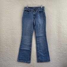 Y2K Vintage Jordache Jeans 6 8 27 28 Denim Bootcut Flare Medium Wash 100 Cotton