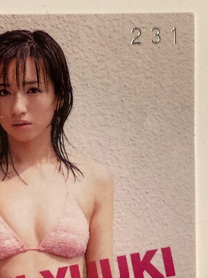 Maomi Yuuki Trading Card Japan gravure costume Card pin spot