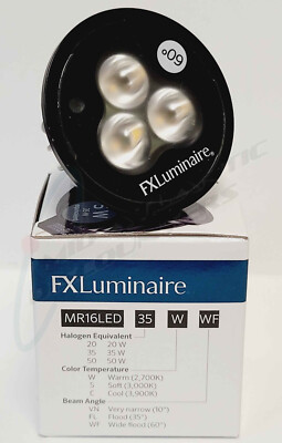FX Luminaire MR16LED35WWF 5 Watt 2700K 60 deg Landscape Light Bulb