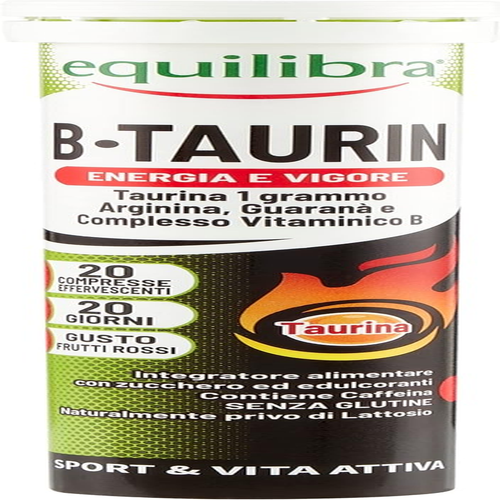 Equilibra Integratori Alimentari, B-Taurin, Integratore per Energia Istantanea, - Imagen 2 de 4