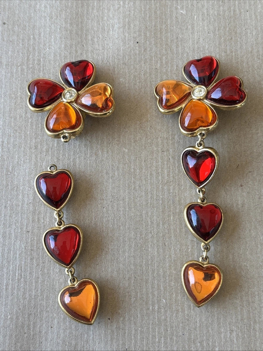 Boucles D'oreilles Vintage Bijoux Vintage
