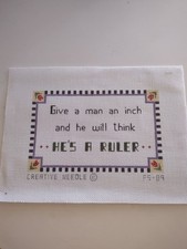 Hand Painted Needlepoint Canvas by Creative Needle F5-89 14" x 10"