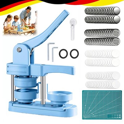 Button Maker Machine 58mm DIY Badge Pin Wechselbare Form Buttonmaschine Set