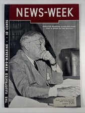 Newsweek August 14 1937 Magazine Japan Madeline Carroll Brazil Berlin Spain