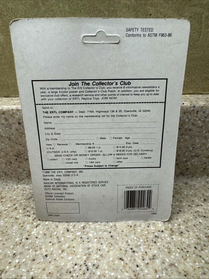 Lote De 4 Coches De Colección Años 90 NASCAR ERTL Diecast Metal Escala 1:64 Carreras Stock Foto 3 de 4