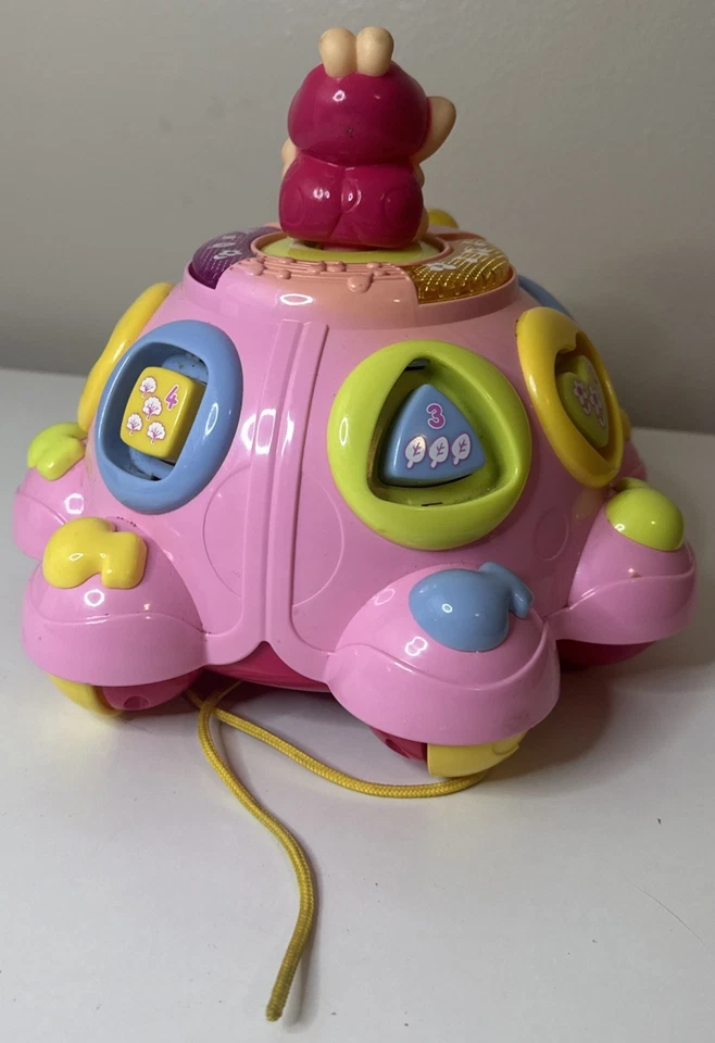 Juguete educativo Vtech Crazy Legs Learning Lady Bug, cantar, hablar, rosa claro Foto 3 de 4