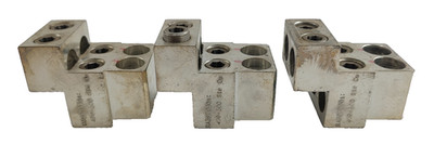 LOT OF 3 Mechanical Lug RA3970901 4/0 500 STR Cu   Cable Lugs