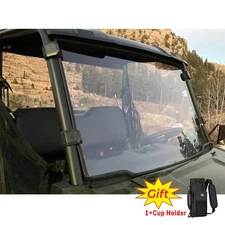 UTV Full Windshield for Polaris Ranger Midsize 500/570 Crew/EV/ETX  2015-2025